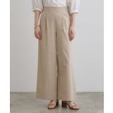 高身長さん向け＋10cm【接触冷感】サマーハイパーストレッチワイドパンツ | grove | 詳細画像21 