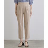 低身長さん向け－3cm丈【接触冷感】サマーハイパーストレッチテーパードパンツ | grove | 詳細画像21 