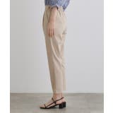 低身長さん向け－3cm丈【接触冷感】サマーハイパーストレッチテーパードパンツ | grove | 詳細画像22 