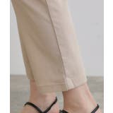 低身長さん向け－3cm丈【接触冷感】サマーハイパーストレッチテーパードパンツ | grove | 詳細画像26 