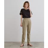 高身長さん向け＋5cm【接触冷感】サマーハイパーストレッチテーパードパンツ | grove | 詳細画像7 