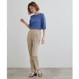 高身長さん向け＋5cm【接触冷感】サマーハイパーストレッチテーパードパンツ | grove | 詳細画像11 