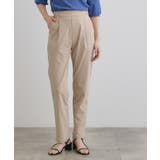 グレージュ(050) | 高身長さん向け＋5cm【接触冷感】サマーハイパーストレッチテーパードパンツ | grove