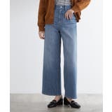 ライトブルー(092) | 【美シルエット/選べる着丈】大人のためのバギーデニム | grove