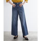 ミッドブルー(093) | 【美シルエット/選べる着丈】大人のためのバギーデニム | grove