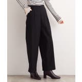 【選べる着丈/多機能】裏起毛ハイパーストレッチワイドパンツ | grove | 詳細画像1