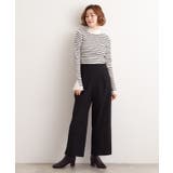 【選べる着丈/多機能】裏起毛ハイパーストレッチワイドパンツ | grove | 詳細画像3