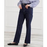 【選べる着丈】美シルエットデニムソフトフレアーパンツ | grove | 詳細画像15 