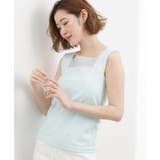 【貴島明日香さん着用】シアードッキングスクエアタンク | grove | 詳細画像15 