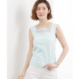 【貴島明日香さん着用】シアードッキングスクエアタンク | grove | 詳細画像16 