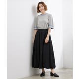 やわらかドライタッチ 袖メッシュ編みニット | grove | 詳細画像6 