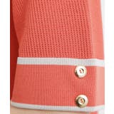 やわらかドライタッチ 袖メッシュ編みニット | grove | 詳細画像12 