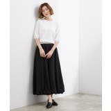 【シリーズ累計34万枚】やわらかドライタッチ 五分袖クルーネックニット | grove | 詳細画像3 