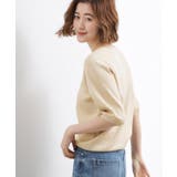 【シリーズ累計34万枚】やわらかドライタッチ 五分袖クルーネックニット | grove | 詳細画像5 