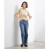 【シリーズ累計34万枚】やわらかドライタッチ 五分袖クルーネックニット | grove | 詳細画像6 