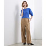 【シリーズ累計34万枚】やわらかドライタッチ 五分袖クルーネックニット | grove | 詳細画像27 