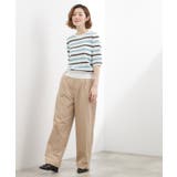 【シリーズ累計34万枚】やわらかドライタッチ 五分袖クルーネックニット | grove | 詳細画像39 