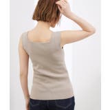 2WAYスクエアニットタンク | grove | 詳細画像7 