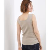 2WAYスクエアニットタンク | grove | 詳細画像9 