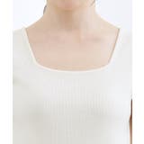 2WAYスクエアニットタンク | grove | 詳細画像28 