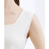 2WAYスクエアニットタンク | grove | 詳細画像29 