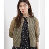 【洗える/名品】大人の透け感、シアーカーディガン | grove | 詳細画像14 