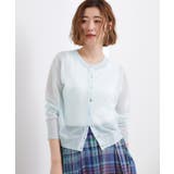【洗える/名品】大人の透け感、シアーカーディガン | grove | 詳細画像31 