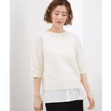 【貴島明日香さん着用】裾レイヤードタンクトップ | grove | 詳細画像2