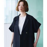 【洗濯機OK・ひんやり/SETUP可】シワになりにくいハーフスリーブジャケット | grove | 詳細画像2