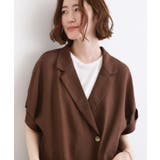【洗濯機OK・ひんやり/SETUP可】シワになりにくいハーフスリーブジャケット | grove | 詳細画像12