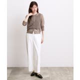 高評価！【洗える／名品】大人の透け感、シアーカーディガン | grove | 詳細画像10 