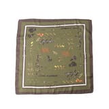 カーキ(027) | プリントスカーフ | grove