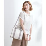 【Lee別注】パイピングスクエア2WAYトート | grove | 詳細画像1