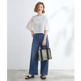 【Lee別注】パイピングスクエア2WAYトート | grove | 詳細画像8