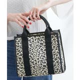 レオパード(704) | 【Lee別注】パイピングスクエア2WAYトート | grove