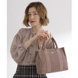 モカブラウン(042) | 【Lee別注】コーデュロイスクエアトート | grove