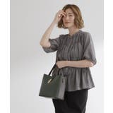 グリーン(524) | 【人間工学】メタルベルトダブルショルダーバッグ | grove