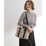 テープハンドルスクエア2WAYトート | grove | 詳細画像3