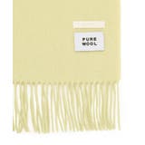 洗えるウール混ラメマフラー | grove | 詳細画像2 