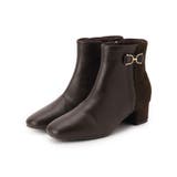 ブラウン(143) | 【人間工学/優しい履き心地】メタルビットショートブーツ | grove