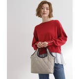 【撥水】キルトクリテ2WAYトート | grove | 詳細画像5