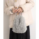 サックス(090) | プードル巾着チェーンショルダー | grove