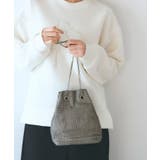 ブラックシルバー(109) | アソートチェーン巾着ショルダー | grove