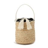 ラフィアバケツタッセル巾着ショルダー | grove | 詳細画像7