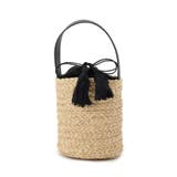 ラフィアバケツタッセル巾着ショルダー | grove | 詳細画像8