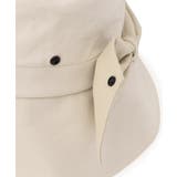 リボン付きバケットハット【UVカット・サイズ調整・ポケッタブル】 | grove | 詳細画像6 