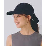 リボンキャップ【UVカット・サイズ調整】 | grove | 詳細画像1 