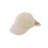 ライトベージュ(051) | リボンキャップ【UVカット・サイズ調整】 | grove