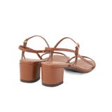 【細めのストラップでトレンド感◎】スリムストリングヒールサンダル | grove | 詳細画像4