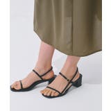 【細めのストラップでトレンド感◎】スリムストリングヒールサンダル | grove | 詳細画像10